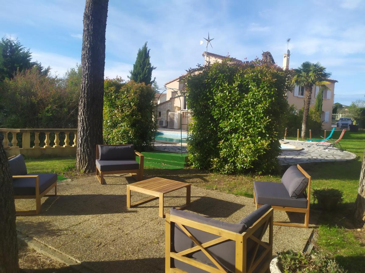 Villa Les Palmiers - Aux Portes D'Ales Saint Julien Les Rosiers Екстериор снимка